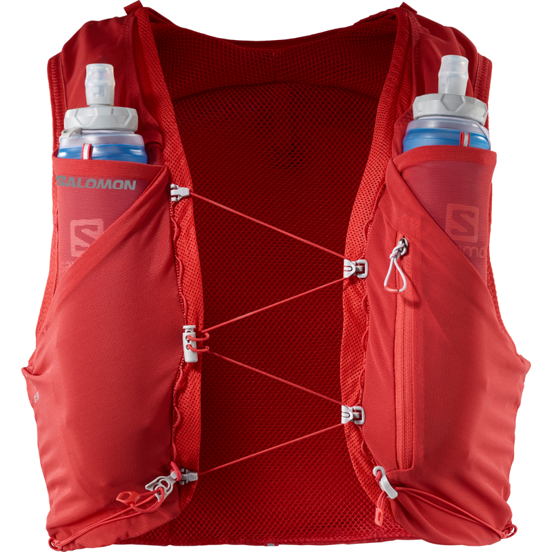 Salomon ADV Skin 5 Set Unisex Running Vest in Goji Berry/Ebony-1